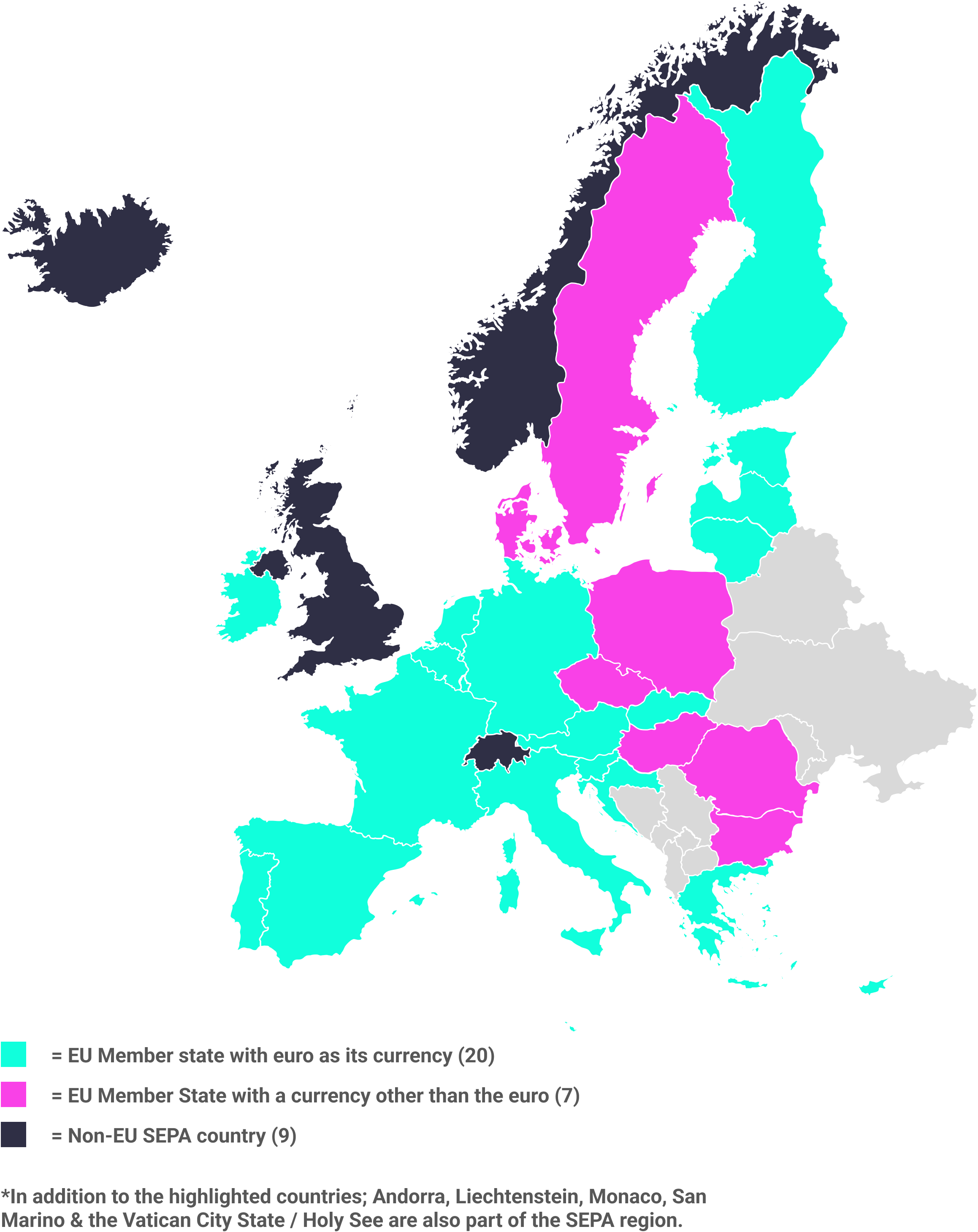Map EU met legenda-2